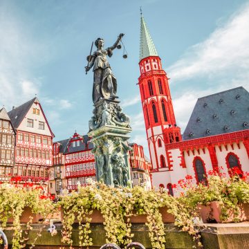 Private jet to Frankfurt