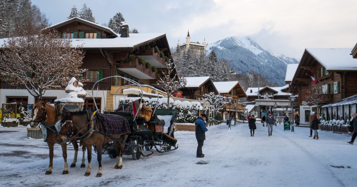 Private jet to Gstaad starting at €5,500 • GlobeAir