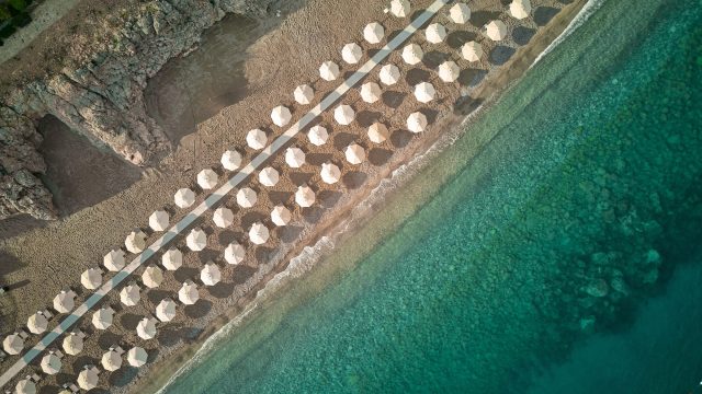 4 The Chedi Lustica Bay Aerial Beach 1 1