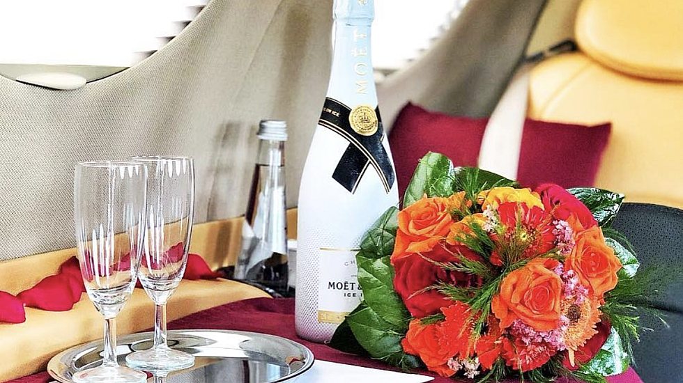 St valentine day private jet